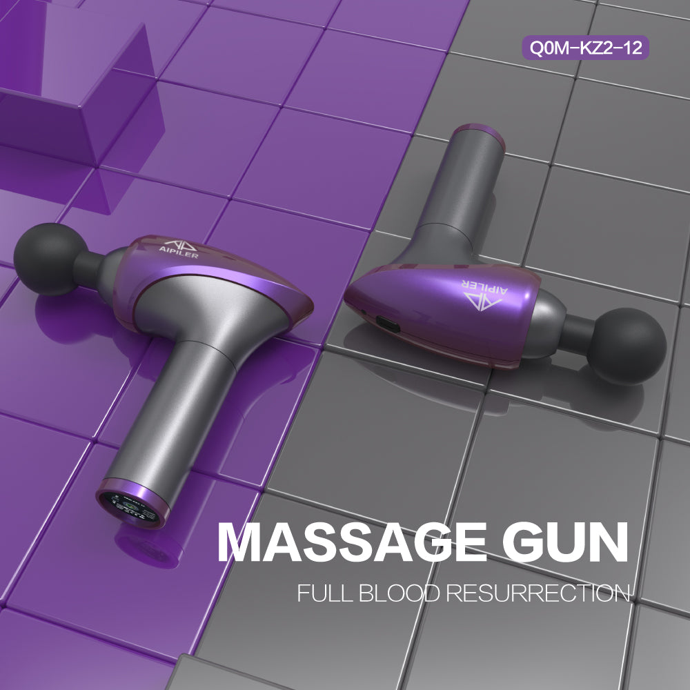 AIPILER Double Handle Massage Gun